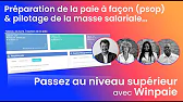 Préparation de la paie à façon (psop) des agents publics... Passez au niveau supérieur avec Winpaie